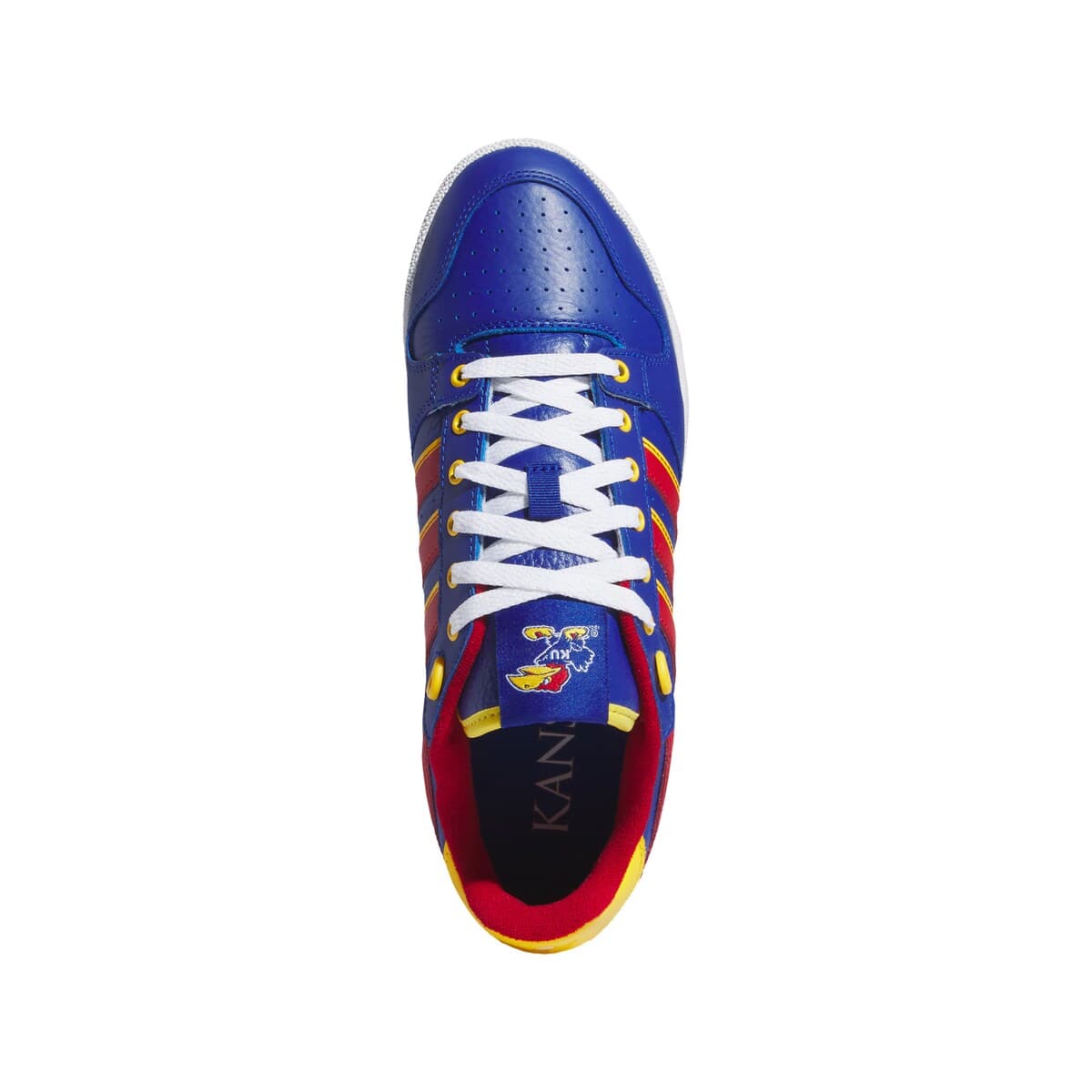 adidas Unisex adidas Royal/Red Kansas Jayhawks Centennial 85 Low Basketball Shoes, Alternate, color, Royal