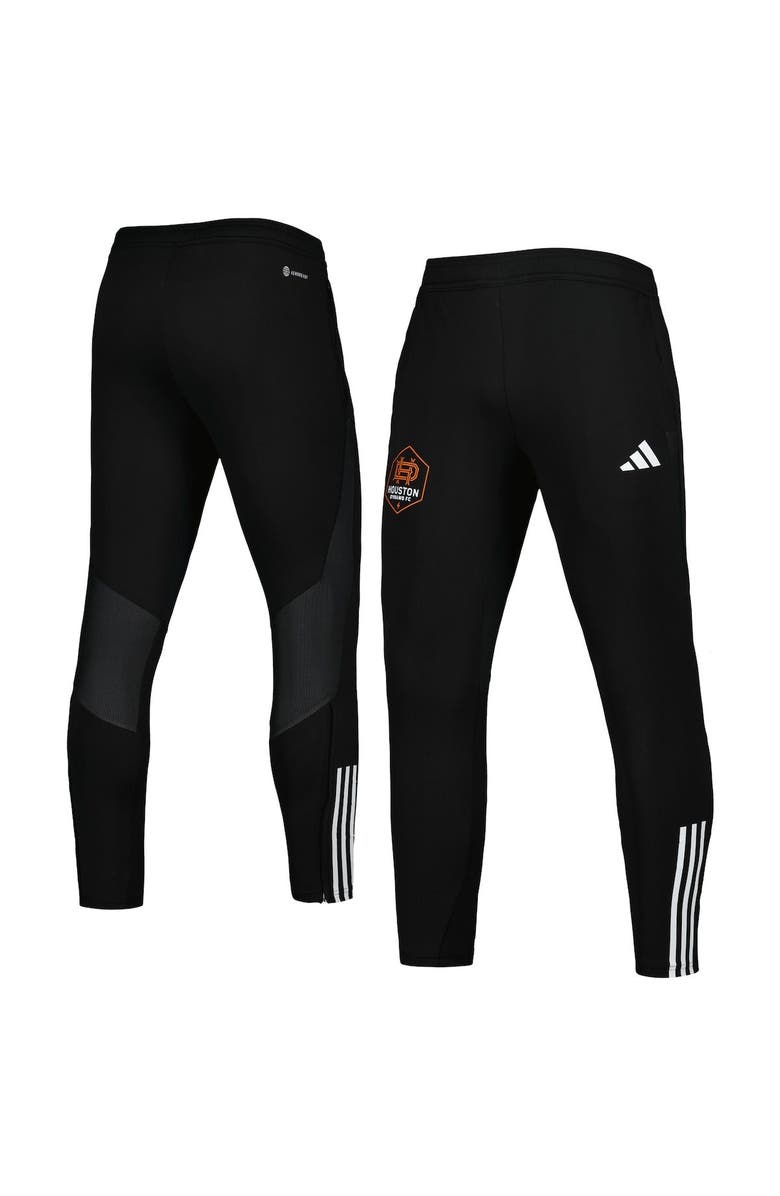 adidas Men's adidas Black Houston Dynamo FC 2023 On-Field Team Crest AEROREADY Training Pants, Main, color, 