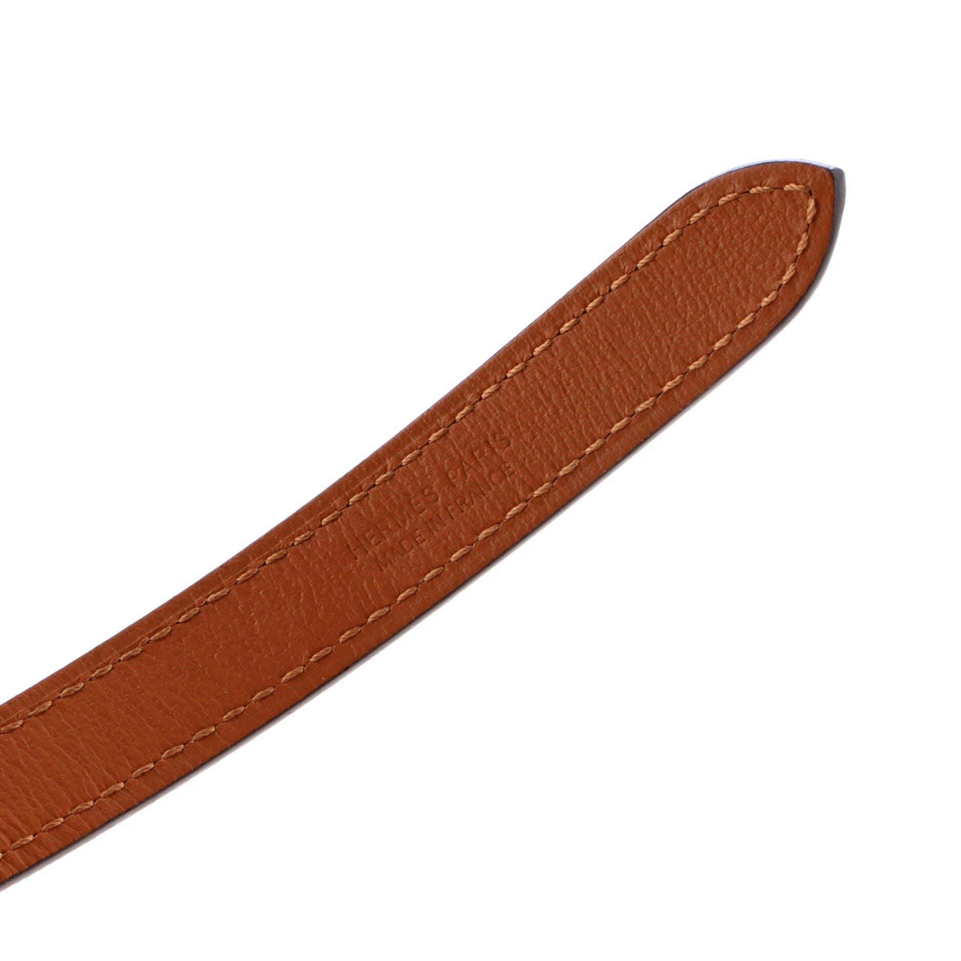 Pop H Belt Leather Thin, Alternate, color, White