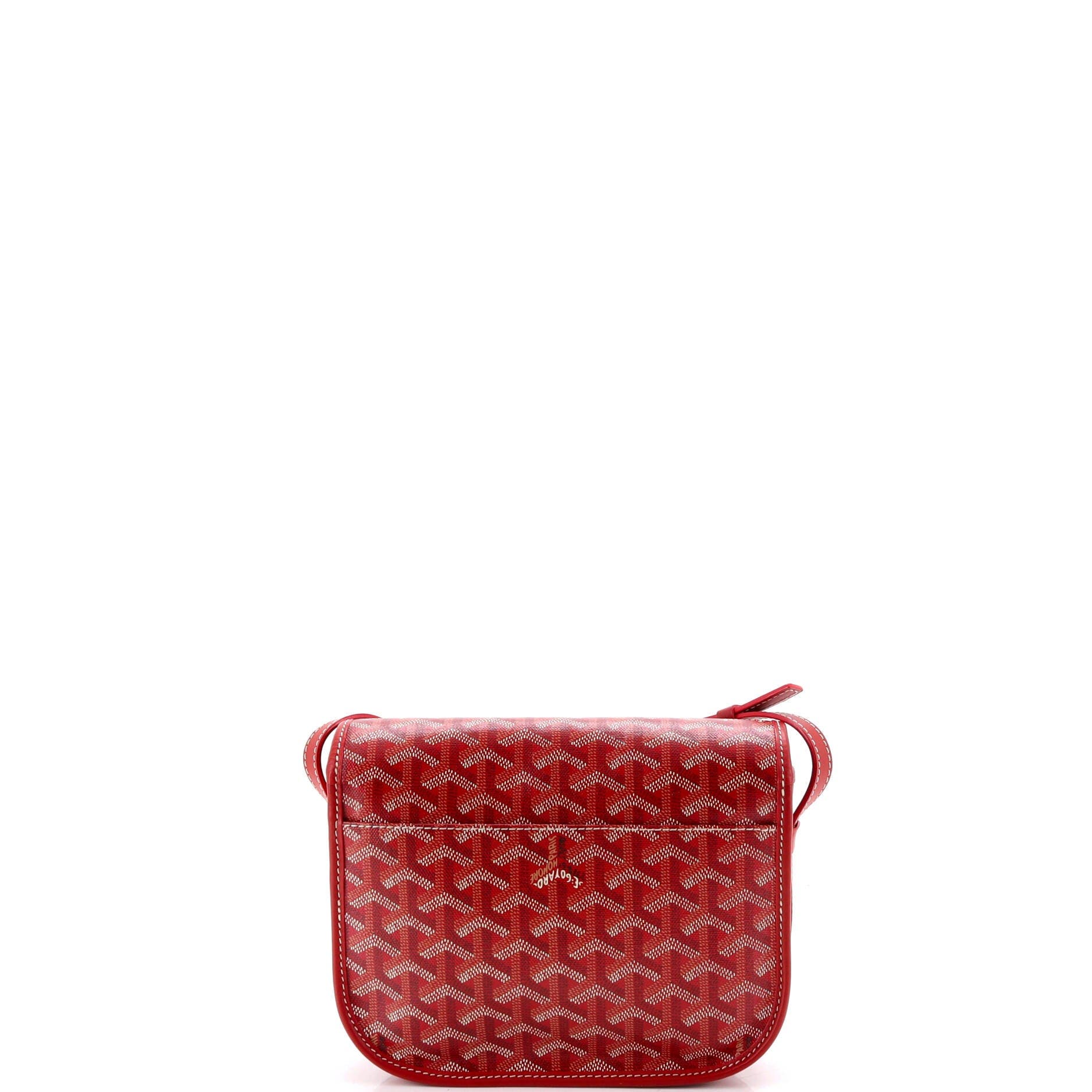 Belvedere Messenger Bag Coated Canvas PM, Alternate, color, Red