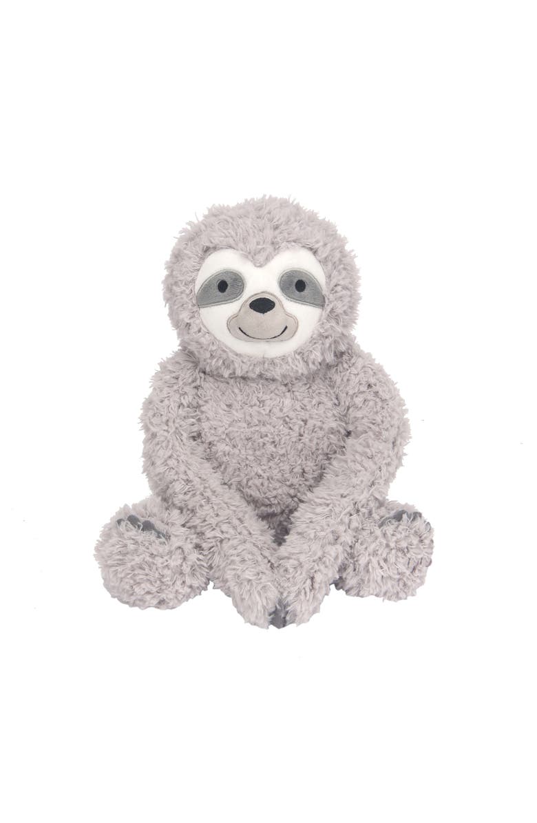Lambs & Ivy Sloth Plush Stuffed Animal Toy - Speedy, Main, color, Gray