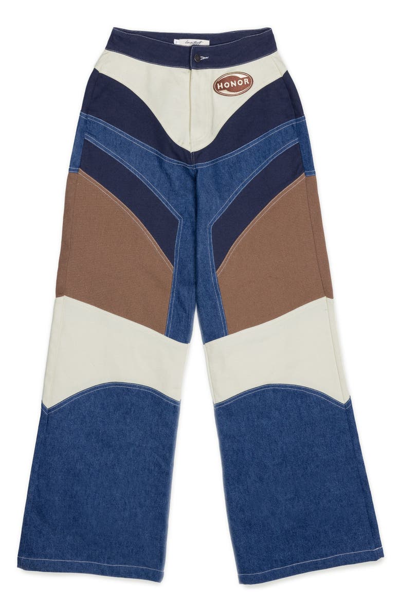 HONOR THE GIFT Motor Colorblock Pants, Main, color, Blue