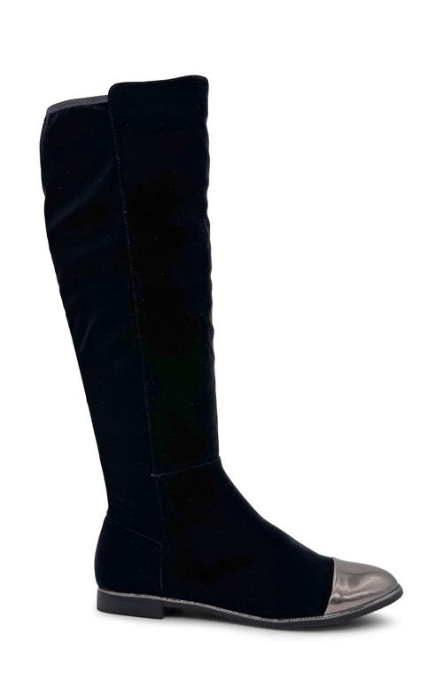 Chelsea Crew Birdy Cap Toe Tall Boot In Black