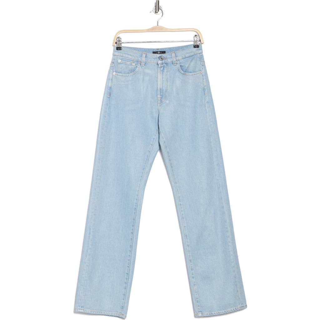 7 FOR ALL MANKIND 7 FOR ALL MANKIND TESS HIGH RISE STRAIGHT LEG TROUSER JEANS