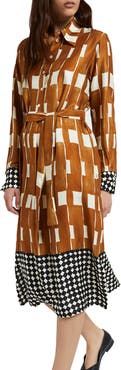 ottod'Ame Viscose Midi Shirt Dress