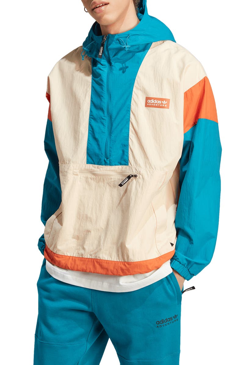 adidas Originals Adventure Windbreaker Jacket, Main, color, 