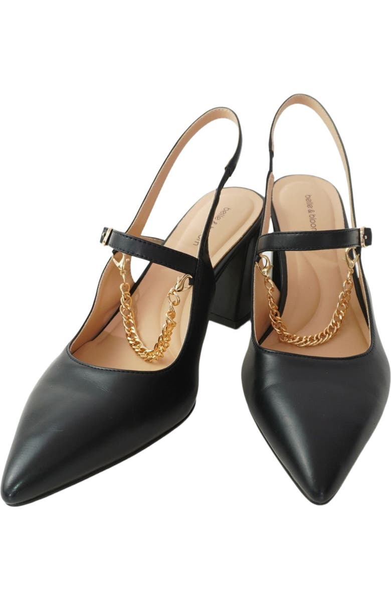 Belle & Bloom Up And Away Mary Jane, Alternate, color, Black