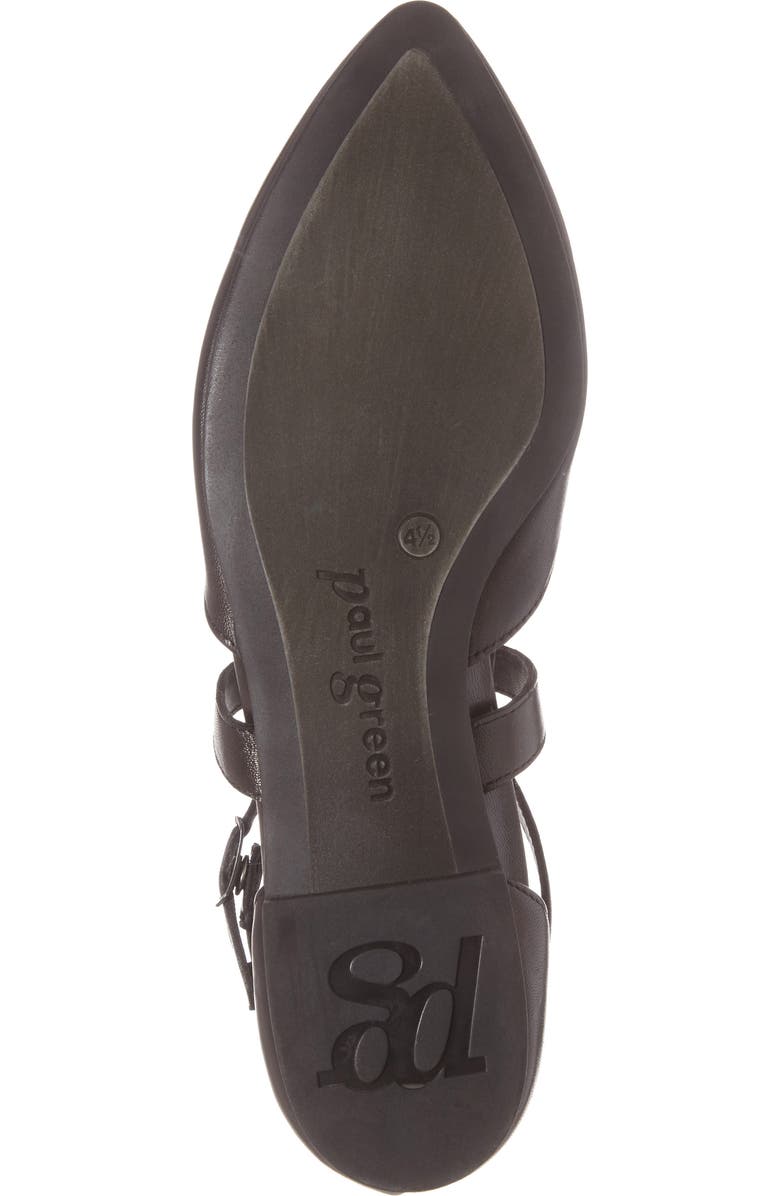 Paul Green Margo Cross Strap Flat, Alternate, color,