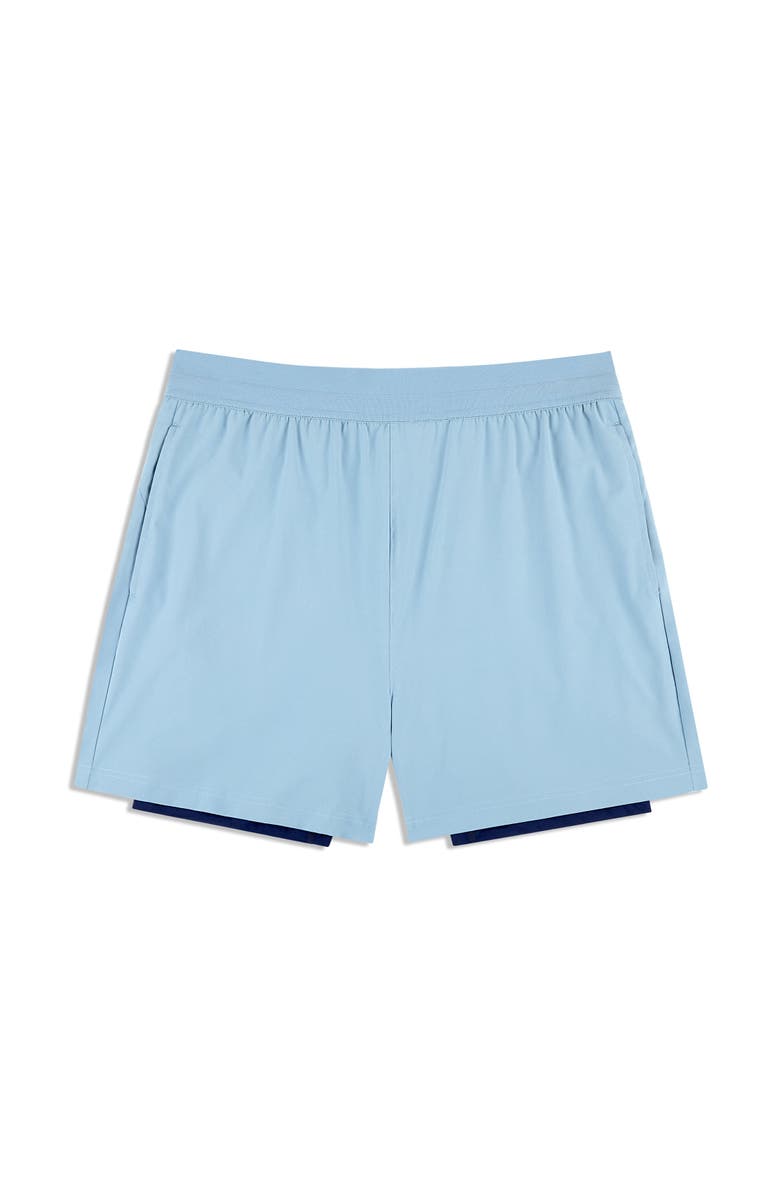 Sergio Tacchini Elio Tennis Short, Alternate, color, Faded Denim