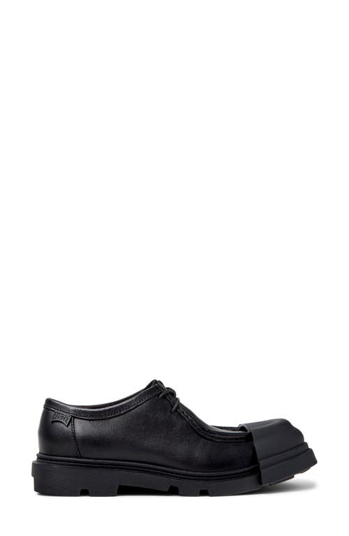 Camper Junction Cap Toe Penny Loafer In Black