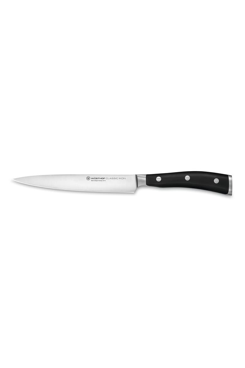 Classic Ikon 6-Inch Utility Knife, Main, color, BLACK