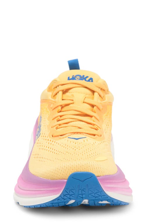 Hoka Bondi 8 Running Shoe In Yellow