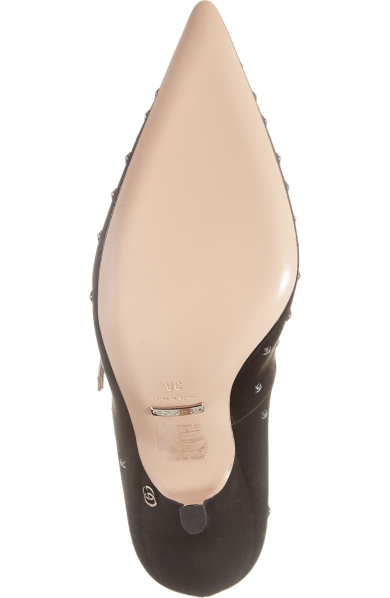 Gucci Jodie Star Spangled Satin Pump, Alternate, color,