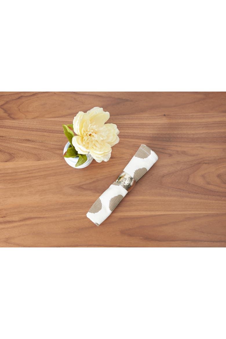 Dot Napkin, Alternate, color, Brown