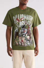 Billionaire Boys Club Smokey Short Sleeve Logo Graphic T-Shirt
