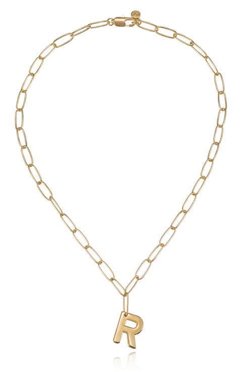 Initial Pendant Necklace