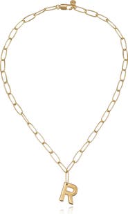 Ettika Initial Pendant Necklace