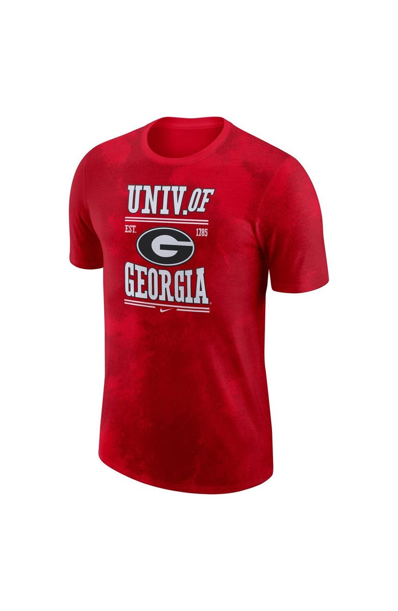 Nike Men's Nike Red Georgia Bulldogs Team Stack T-Shirt, Alternate, color, Red