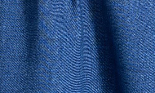 Max Studio Pintuck Crinkle Sleeveless Top In Blue