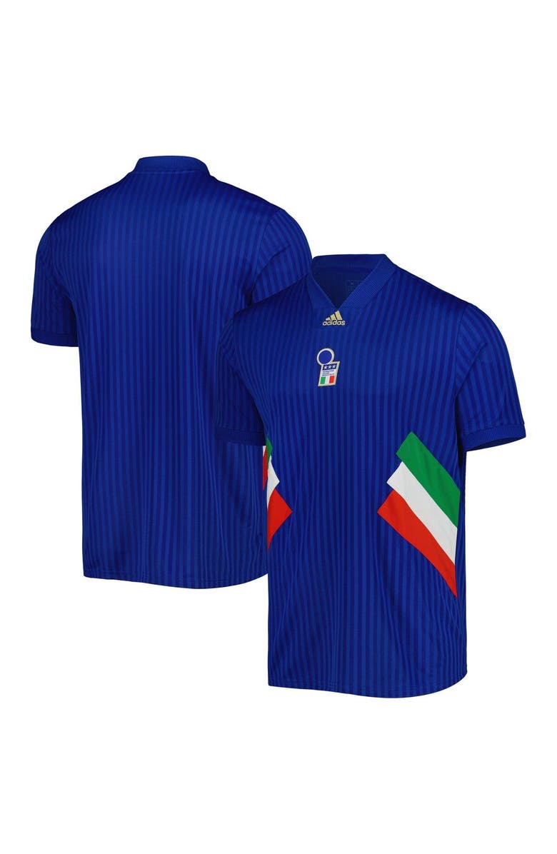 adidas Men's adidas Blue Italy National Team Football Icon Jersey, Main, color, 