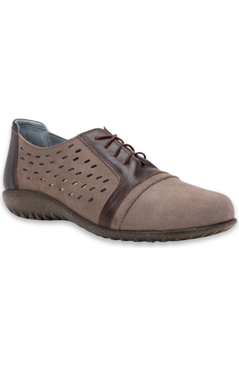 Naot Lalo Sneaker, Main, color, Shiitake Nbk/ Cordovan