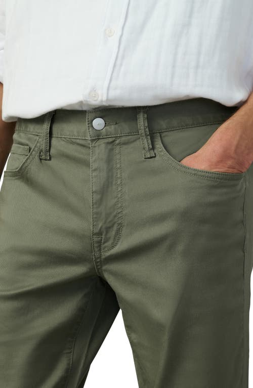 Joe's The Brixton Twill Chinos In Green