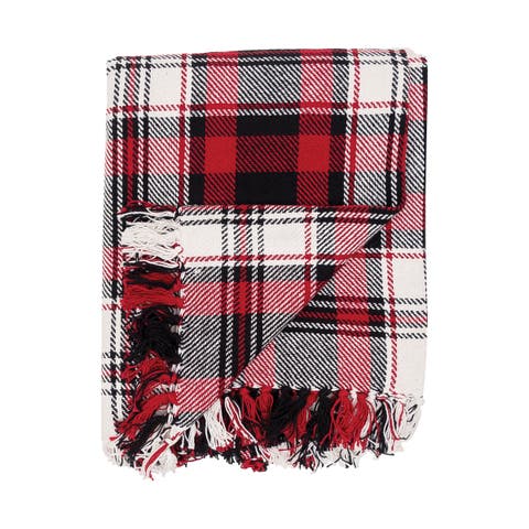 Fall Plaid Throws