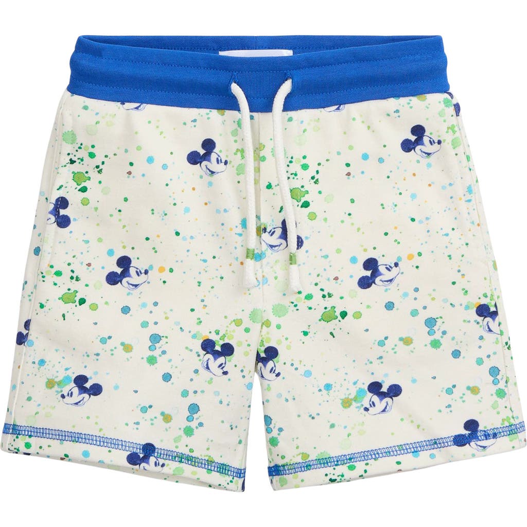 MAGNETIC ME MAGNETIC ME X DISNEY KIDS' MICKEY SPLATTER PRINT DRAWSTRING SHORTS
