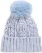 Treasure & Bond Cable Stitch Pom Beanie