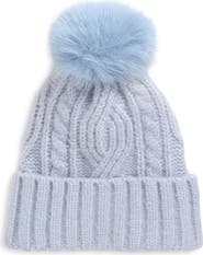 Treasure & Bond Cable Stitch Pom Beanie