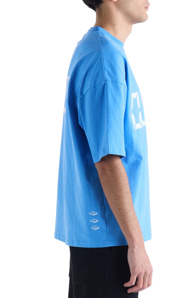 VOUSETI Us Against Time Cotton Graphic T-Shirt, Alternate, color, 