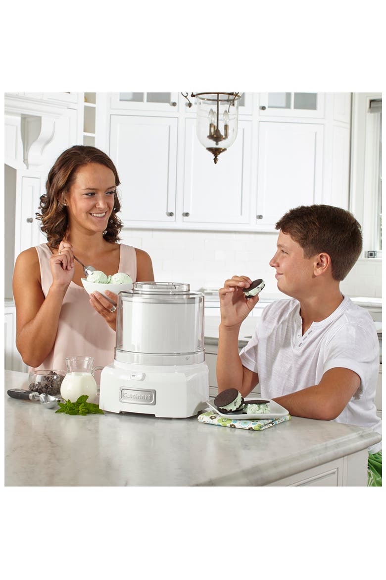 Frozen Yogurt, Ice Cream & Sorbet Maker, Alternate, color, WHITE