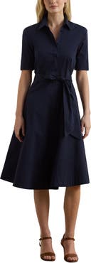 Lauren Ralph Lauren Cotton Blend Shirtdress