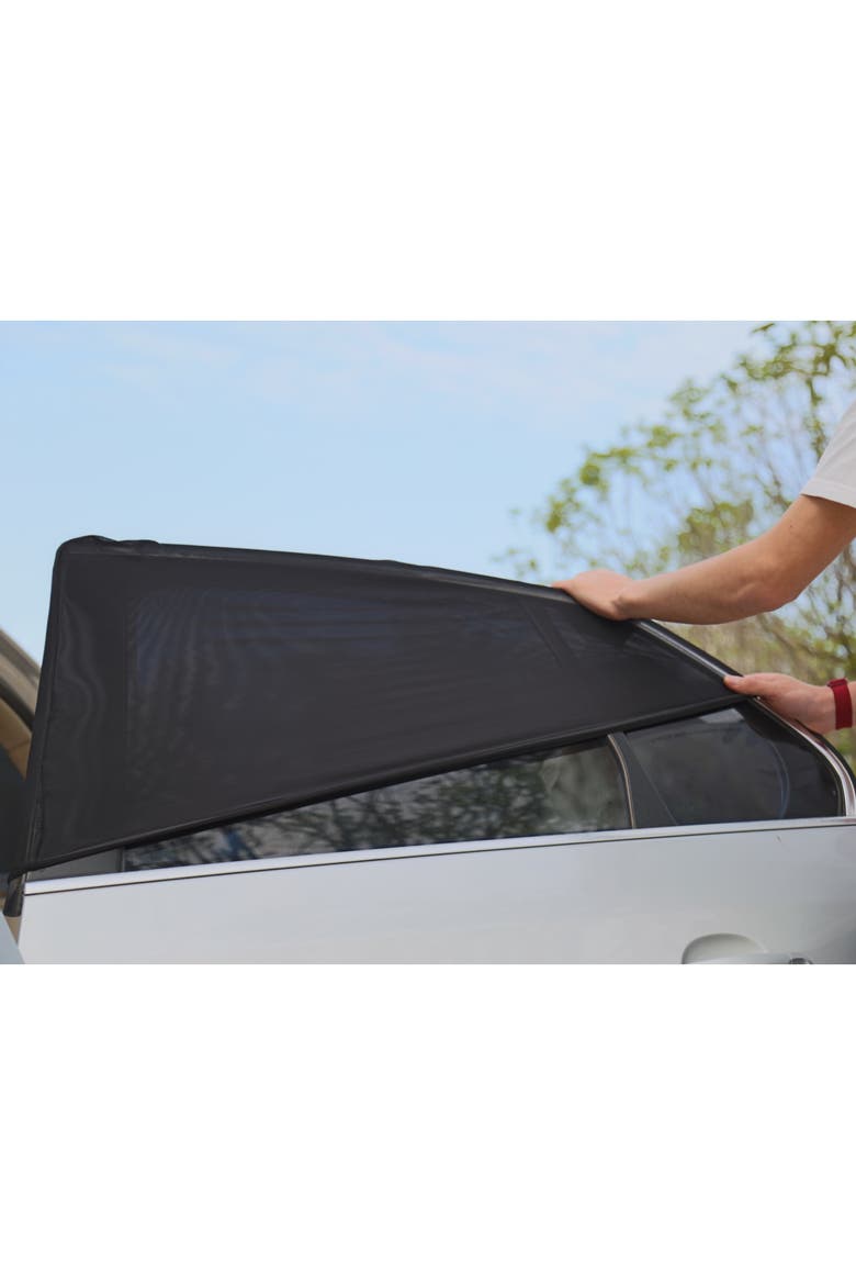 Car Sun Shade Socks, Alternate, color, Black