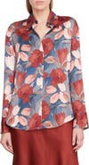 Vince Nouveau Magnolia Silk Blouse