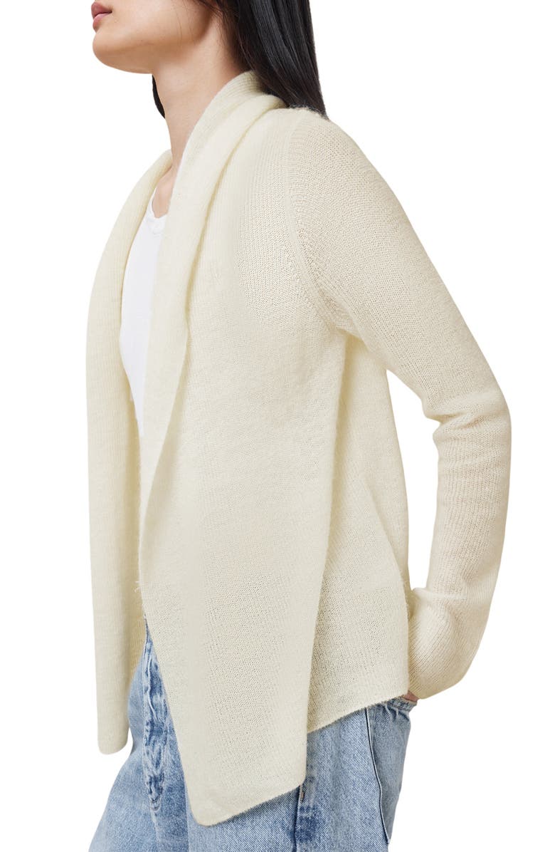 AllSaints Laina Cardigan, Alternate, color, Chalk White