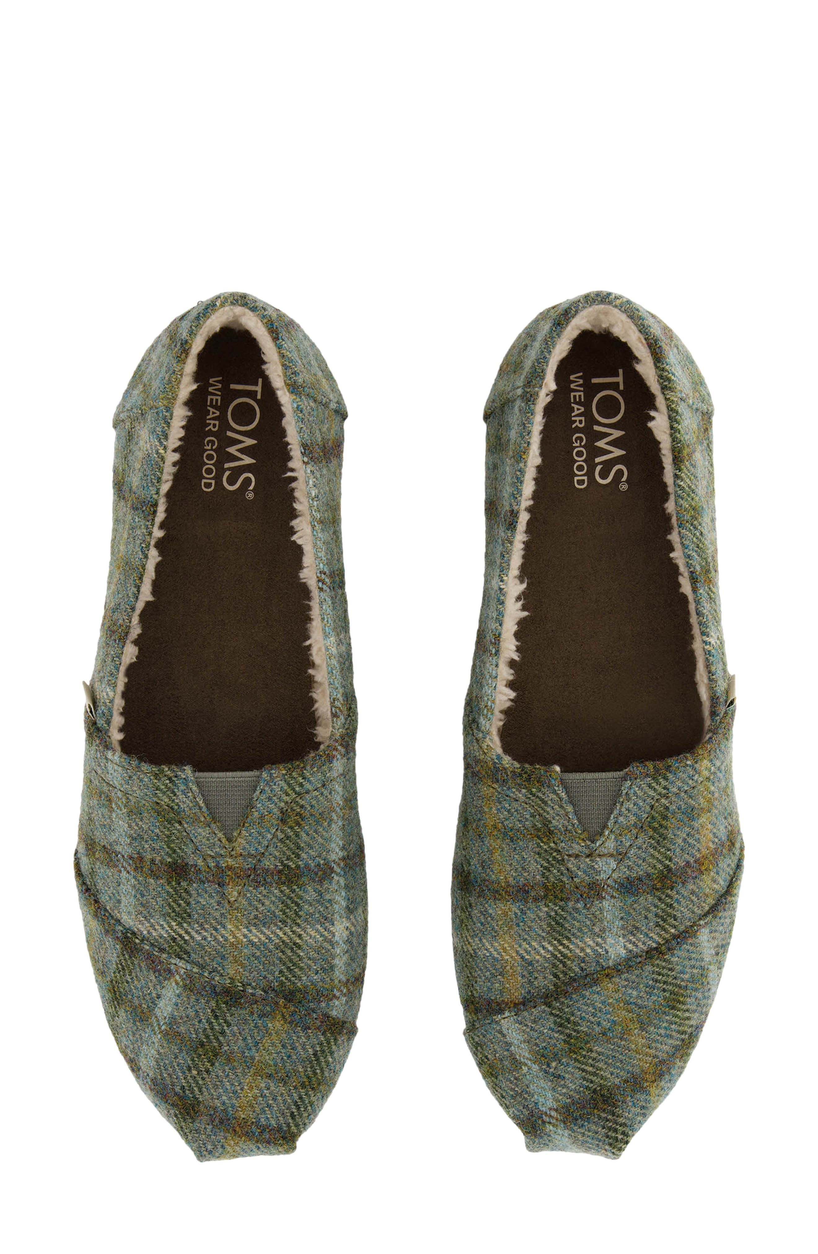 Alpargata Wool Slip-On, Alternate, color, GREEN