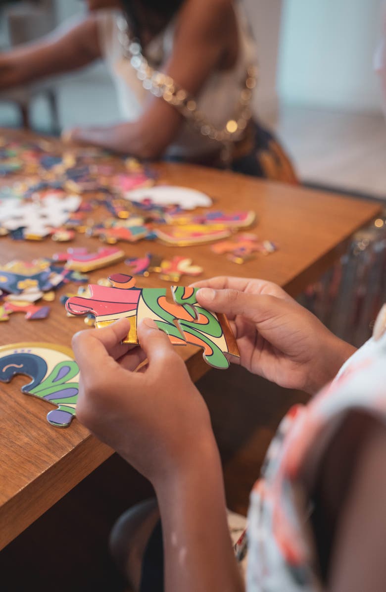 KULTURE KHAZANA Family Rangoli Puzzle 150-Piece Puzzle, Alternate, color, 