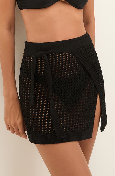 Rena Open Knit Cover-Up Pareo