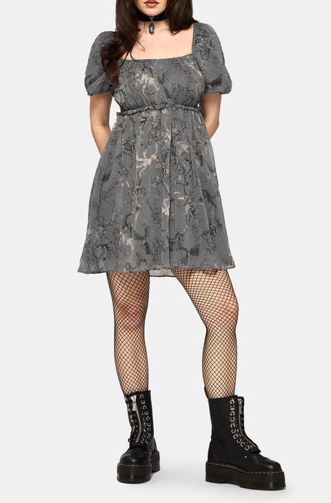 Merunicorn Enchanted Forest Mini Dress