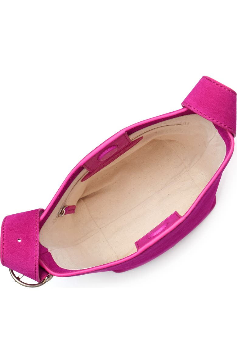 New Amsterdam Leatherworks Jayden Suede Bucket Bag, Alternate, color,