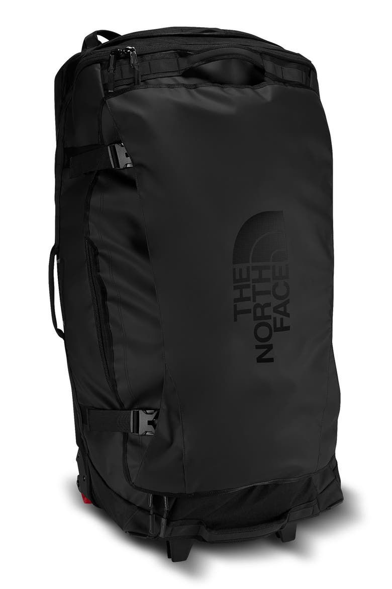 Rolling Thunder 36-Inch Wheeled Duffle Bag, Main, color, TNF BLACK