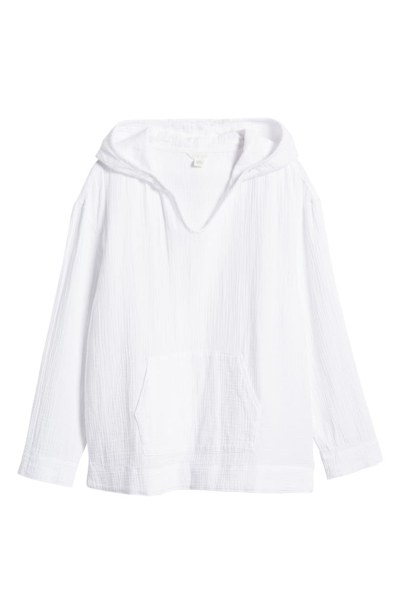 Caslon<sup>®</sup> Double Gauze Hoodie, Alternate, color, 