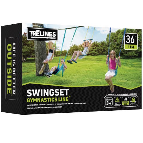 Trelines Swingset Gymnastics Kit, Ages 3+ in Multicolored  product