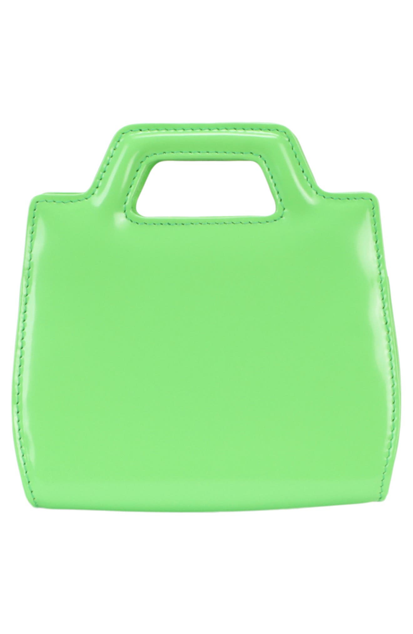 FERRAGAMO Gancio Leather Crossbody Bag, Alternate, color, 