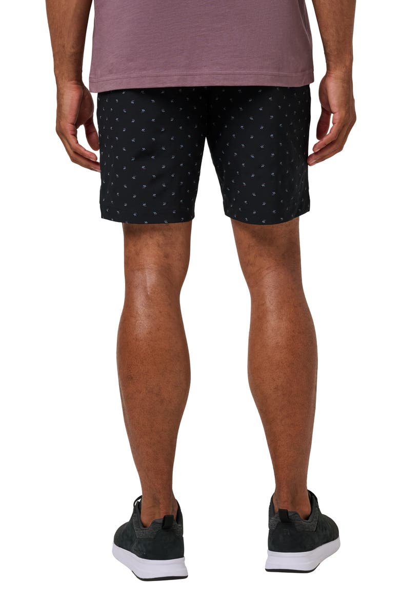 Beck Print Performance Shorts, Alternate, color, BLACK GEO