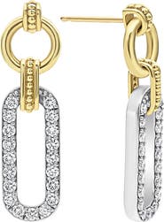 LAGOS Signature Caviar Links Drop Earrings