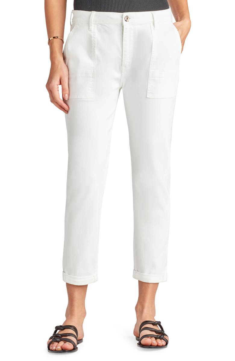 Sam Edelman The Cargo Cotton Blend Utility Pants, Main, color, 