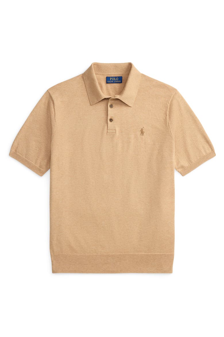 Polo Ralph Lauren Short Sleeve Cotton Polo Sweater (Men) | Nordstrom