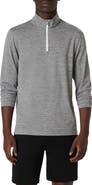 Bugatchi Quarter Zip Performance Pullover